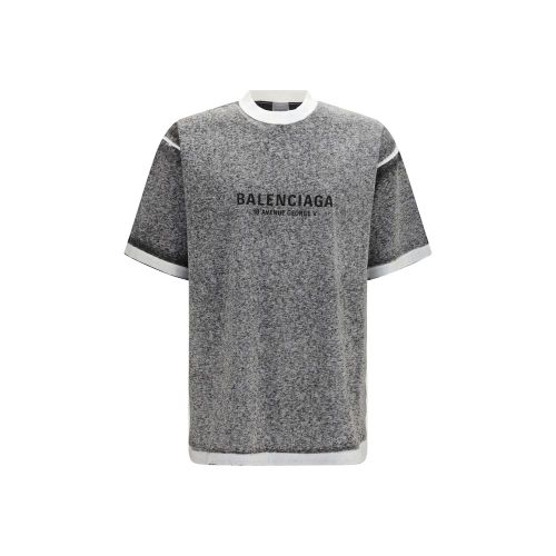 Logo-Embroidered Cotton T-Shirt — Gray