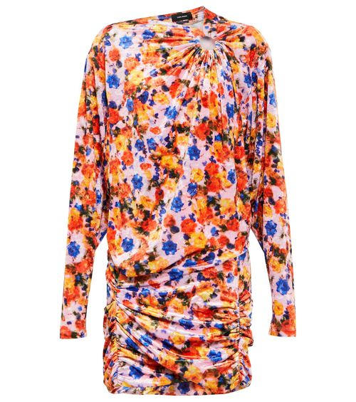 Floral print minidress