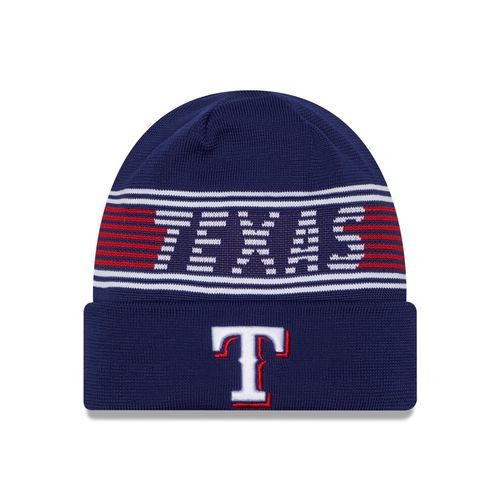 New Era Texas Rangers Sport Knit Beanie Hat