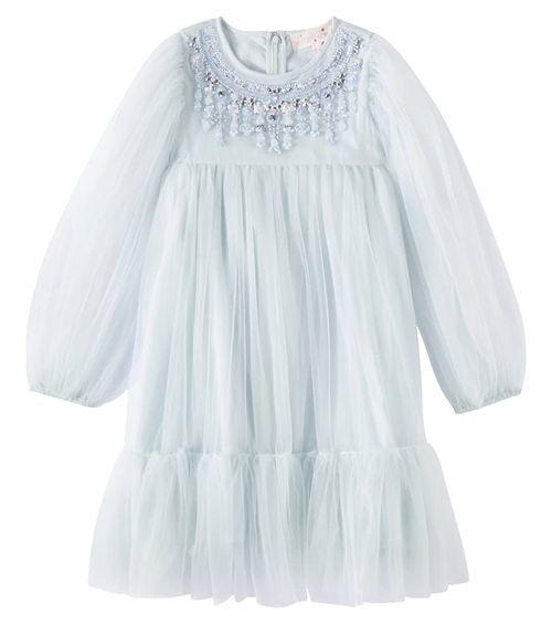 Tutu Du Monde First Frost embellished tulle dress