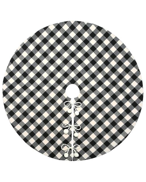 National Tree Company 52in General Store Collection Plaid Tree Skirt