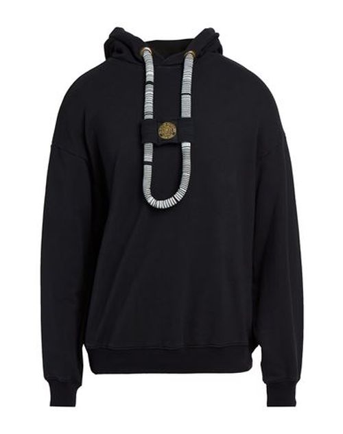Man Sweatshirt Black Size 3 Cotton