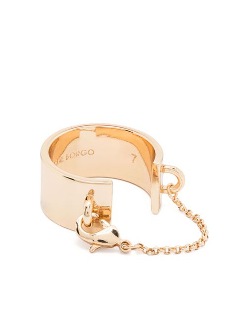 Safety Chain ring - Gold