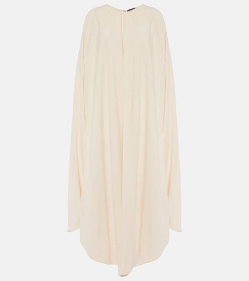 Tom Ford Asymmetric silk-blend cady kaftan