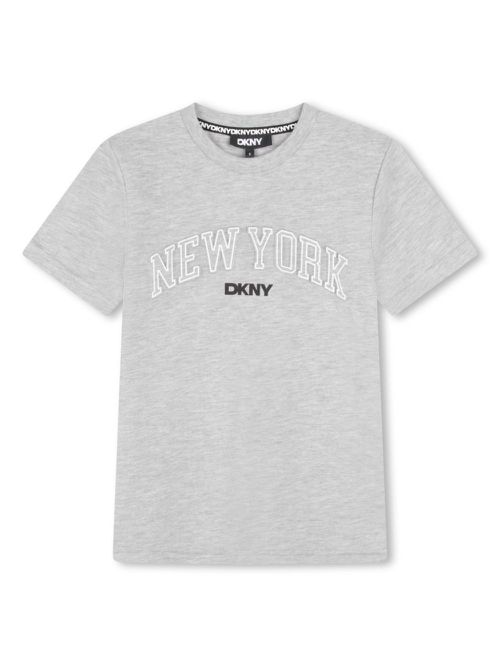 Logo-print jersey T-shirt - Grey