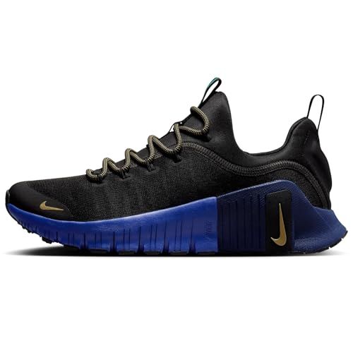 Nike Free Metcon 6 AMP Women's Workout Shoes (HQ1853-001, Black/Deep Night/Blue Void/Copper Moon)