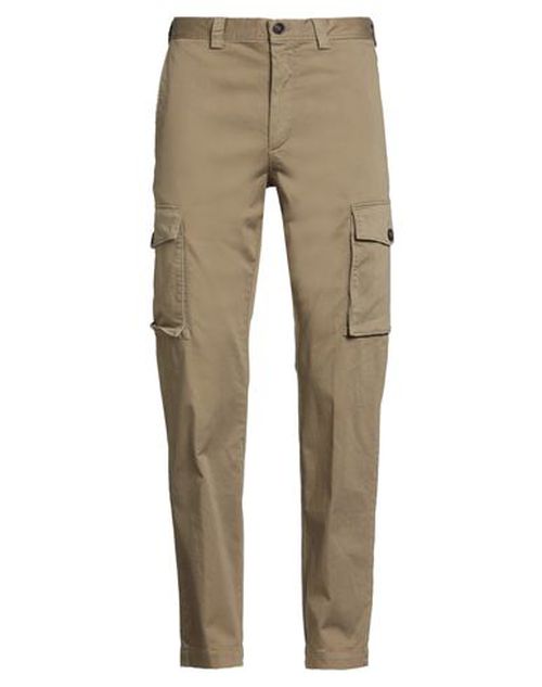 Man Pants Khaki Size 30 Cotton, Elastane