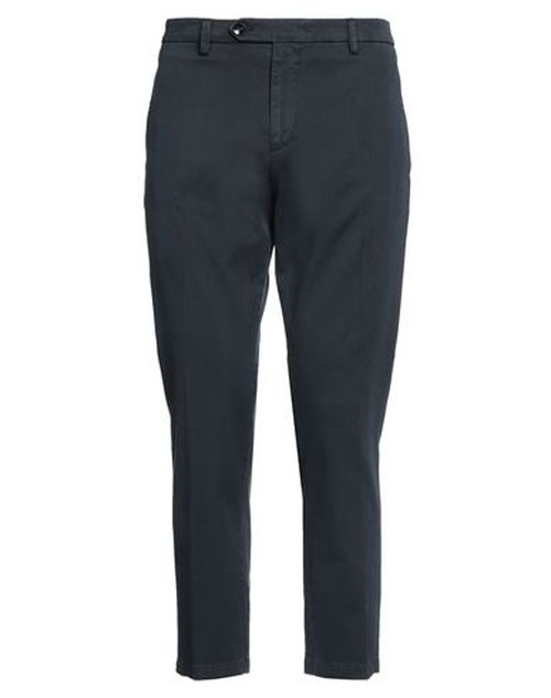 Man Pants Midnight blue Size 38 Cotton, Elastane