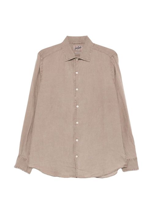 Beige Regular Fit Shirt