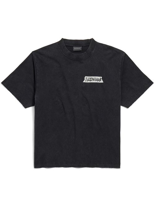 Medium Fit Tshirt Black T-shirt - Women