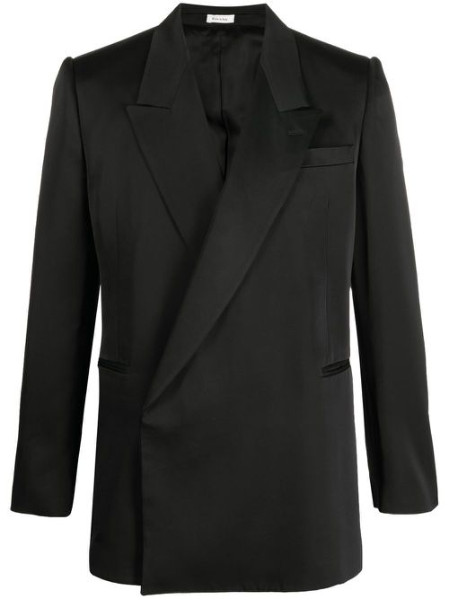 Double-breasted blazer - Black