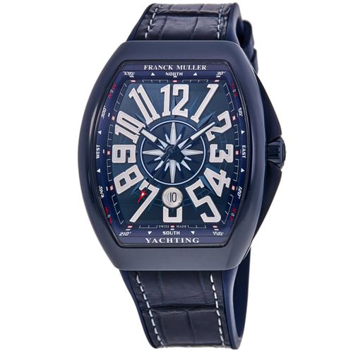 Vanguard Yachting Ceramic Blue Dial Men's Watch V45SCDTYACHTCRBLW-C