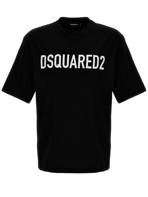 Dsquared2 Bold Logo Black T-Shirt - Black