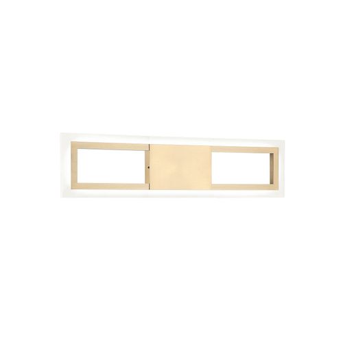 Aged Gold Brass Wall Sconce from the Valance Collection