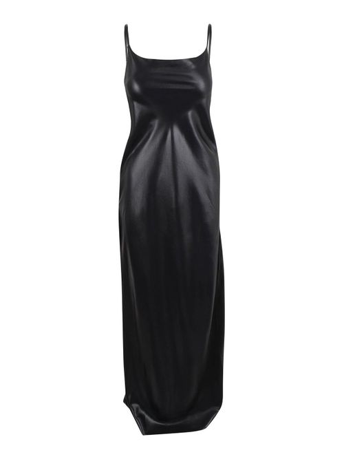 Long dress with cut-out detail on the back