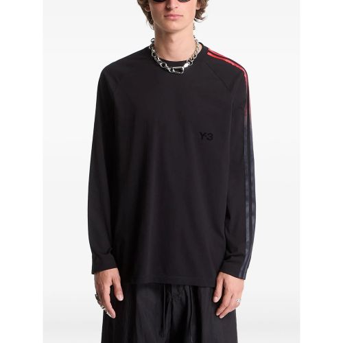 Oversized Gradient Stripes Long Sleeve T-Shirt UNISEX
