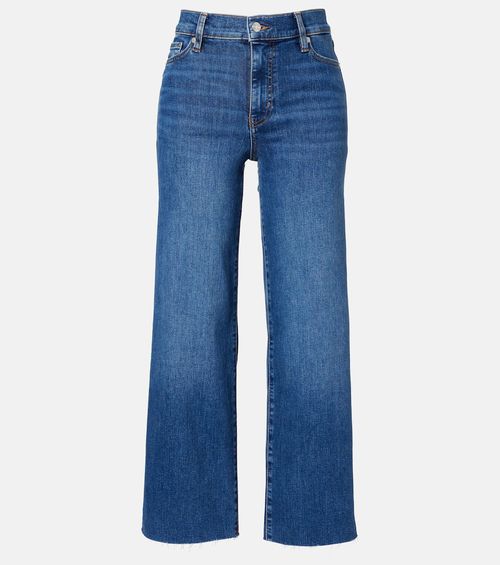 Le Slim Palazzo Crop wide-leg jeans