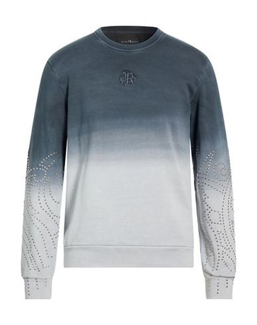 Man Sweatshirt Grey Size XL Cotton