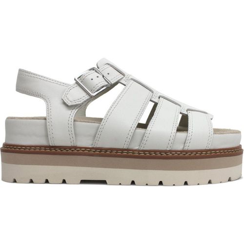Clarks Orianna Twist Leather Women's Platform Slingback Sandals