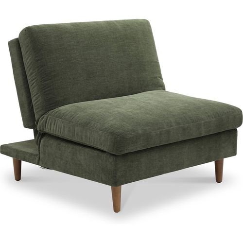 Carrington Chenille Lounge Chair | Natural, Olive or Navy | Roseland