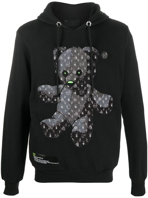 Teddy Bear hoodie - Black