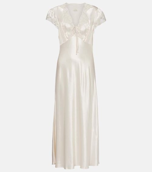 Bridal Amari satin gown