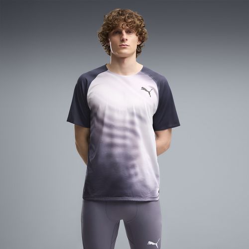 PUMA Lightspeed Men's Graphic Running T-Shirt in Grey