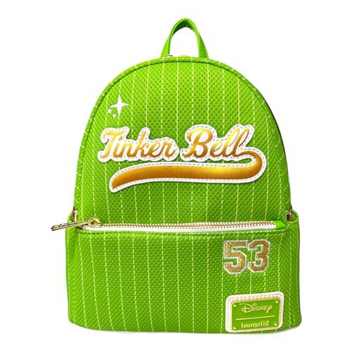 Loungefly Disney Peter Pan Team Tinker Bell Jersey Mini Backpack