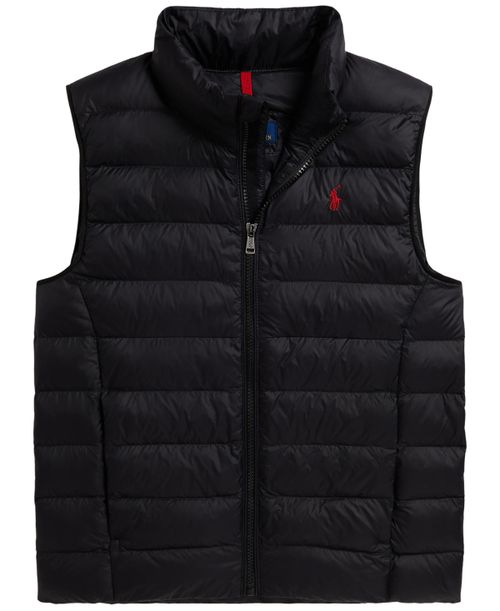 Boys' 8-20 The Colden Packable Quilted Vest - Polo Black