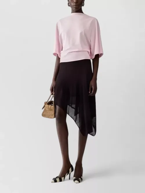 Jacquemus - harvest knit top high neck open back