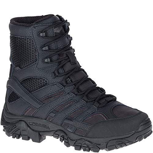 Merrell Men's Moab 2 Mid 8" Tactical Waterproof Military Boot