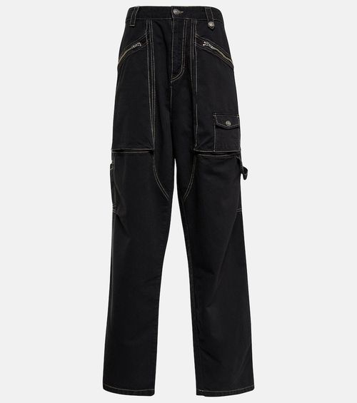 Paciane wide-leg cargo jeans
