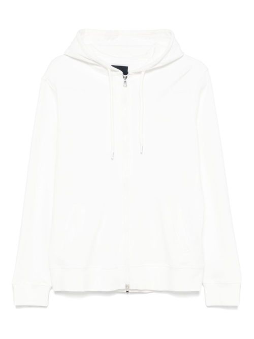Barba zip-up hoodie - White