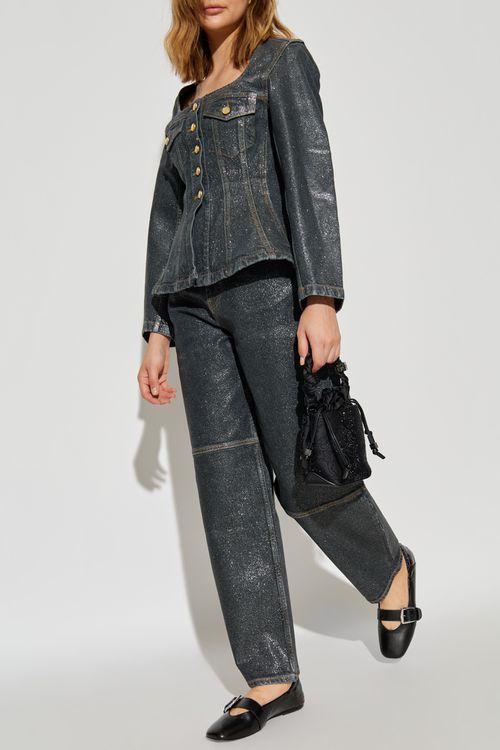Denim Jacket, Women's, Black