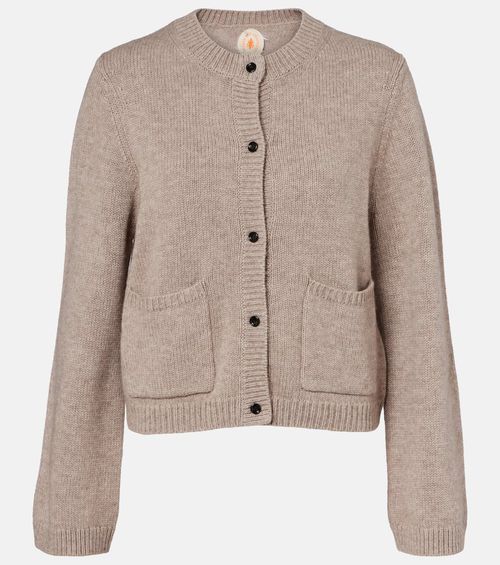 Wool and cashmere cardigan