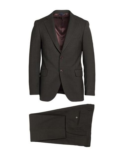 Man Suit Charcoal Size 36 Polyester, Wool, Elastane