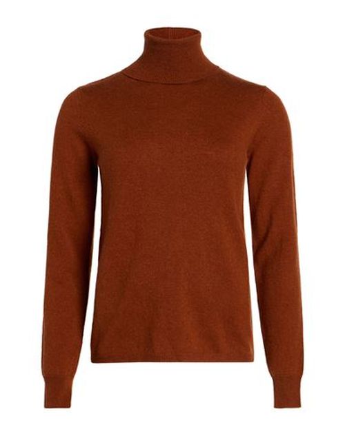Woman Turtleneck Tan Size S Wool, Cashmere