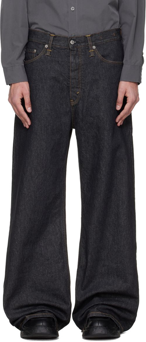 Black Skid Jeans