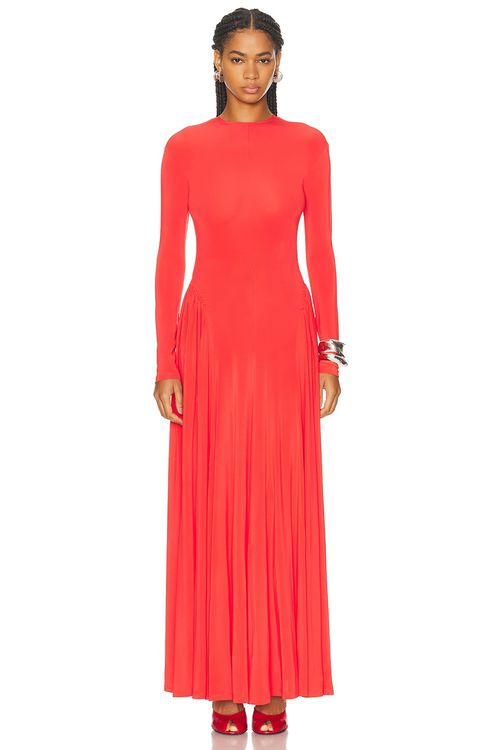TOVE Orea Dress in Vivid Red - Red.  42 also in 34, 36