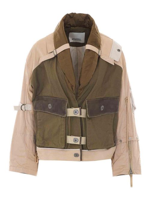 Green And Beige Julissa Jacket