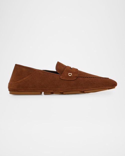 Men's Billion Folding Suede Loafers