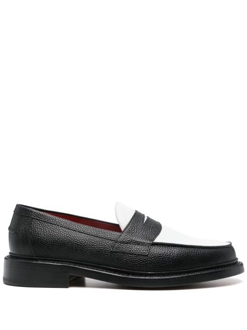Black Ellis Loafers - Men's - Calf Leather
