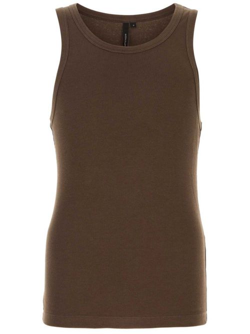 Stretch tank top - Brown