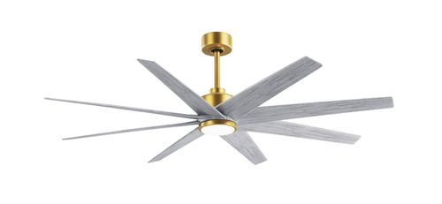 Brushed Brass 64" Ceiling Fan from the Ariella-LK Collection