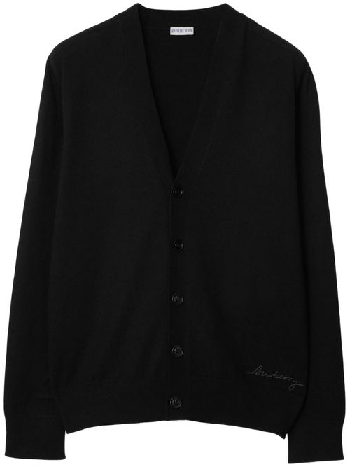 Button-up cardigan - Black