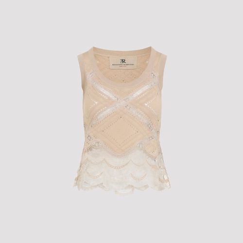 Sleeveless Knit Top - Women's Mini Length