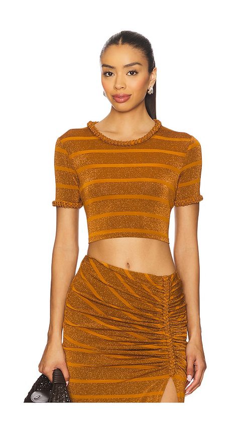 AZULU Susy Top in Cognac. Größe XS. Also in L, M