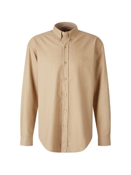 Long Sleeve Classic Button-Up Shirt - Size 39