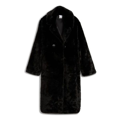 X A$AP ROCKY Flacko Fur Coat 'Black'