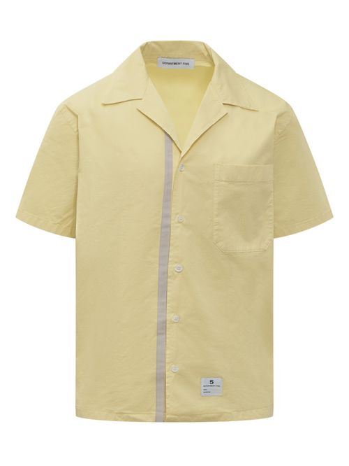 Yellow Relaxed Solid Shirt